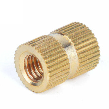 Chain factory  Brass Copper Nut Copper insert brass knurled nut Embedded Nut